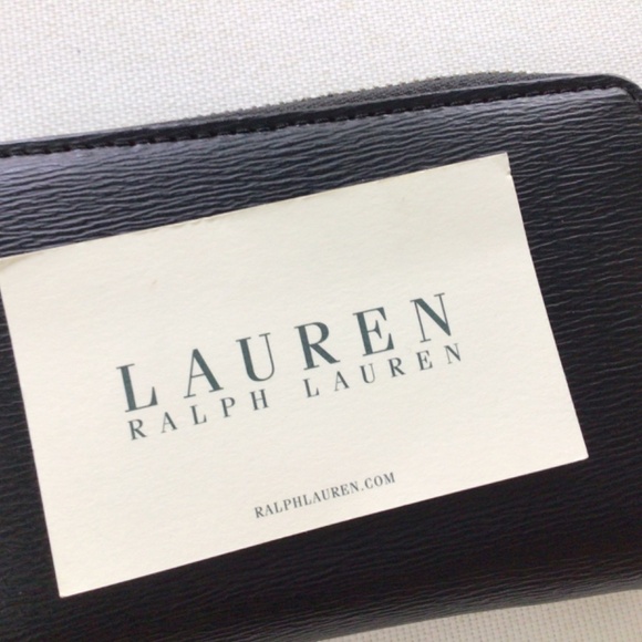 Ralph Lauren Zip Wristlet Black - Picture 12 of 15
